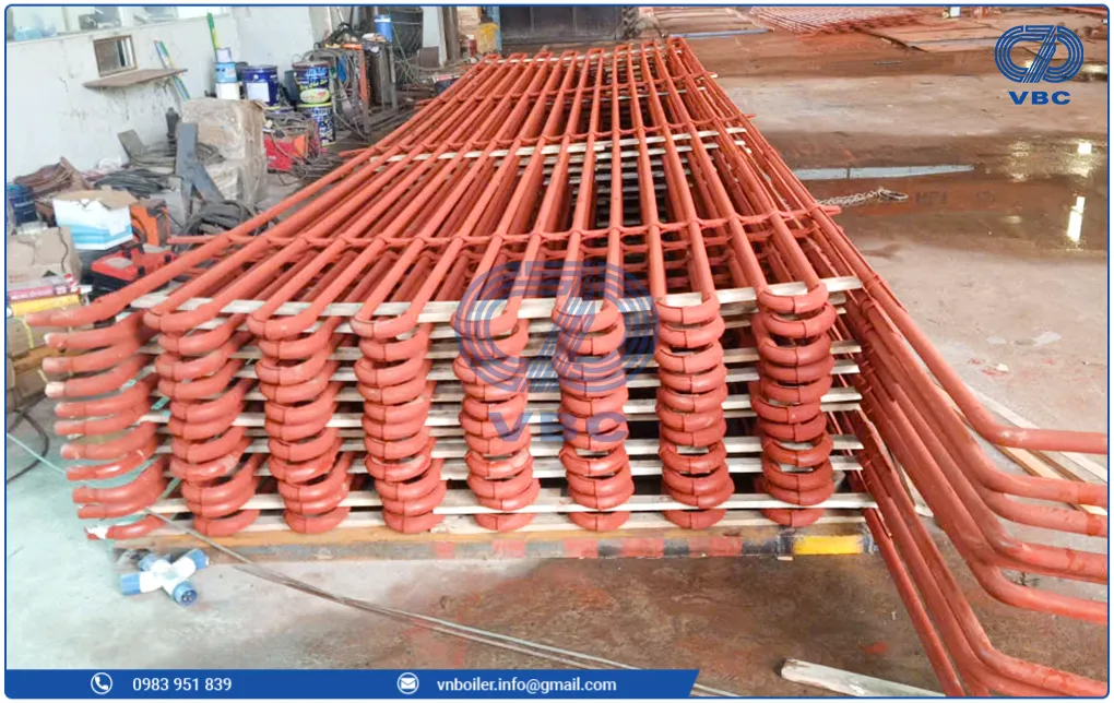 Bộ hâm nước bằng thép Bộ hâm nước bằng thép