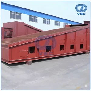 Lò hơi ghi nghiêng đốt vỏ cây