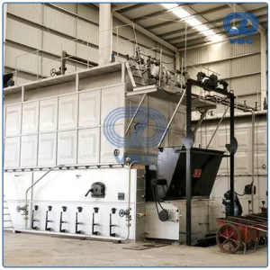 lò hơi ghi xích đốt biomass