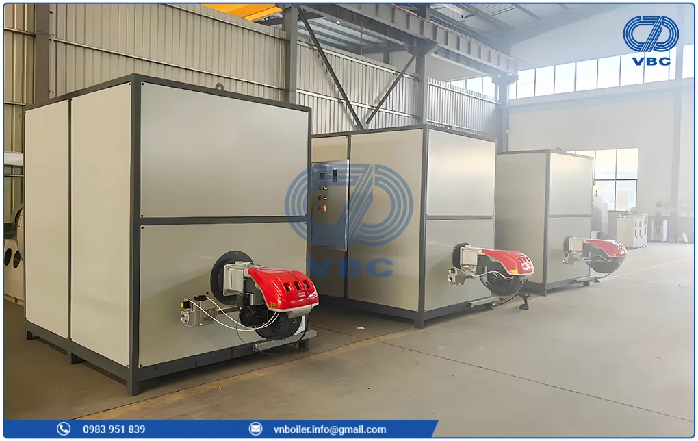 Lò khí nóng đốt dầu gas Lò khí nóng đốt dầu gas