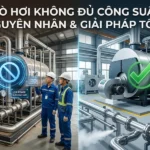 Lò hơi không đủ công suất – Nguyên nhân và giải pháp cải tạo lò hơi tối ưu